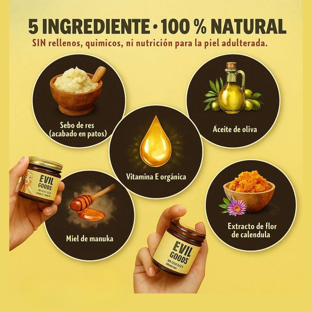 Crema Hidratante con Sebo de Res