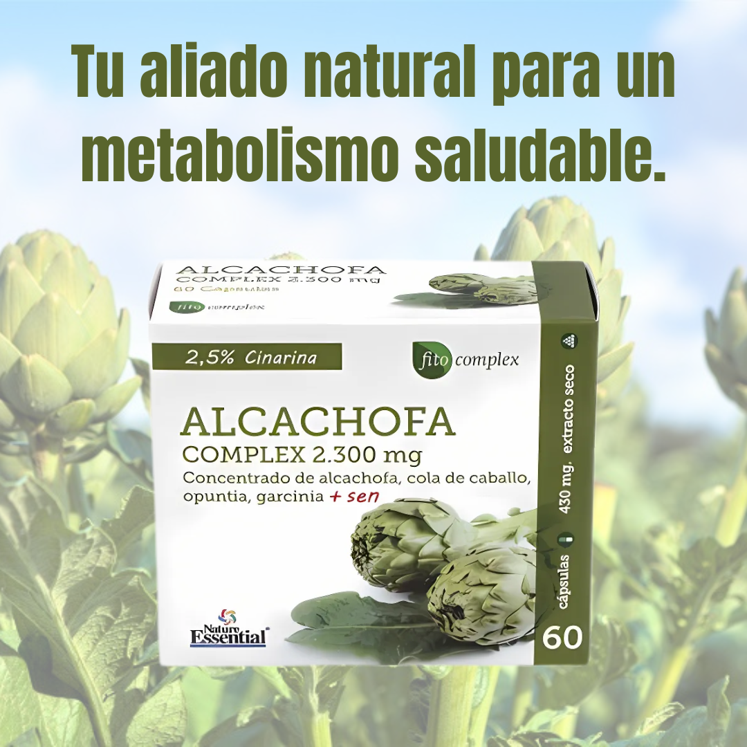 Alcachofa Complex 60 Cápsulas –  Suplemento para el Control Natural del Peso y Digestión®