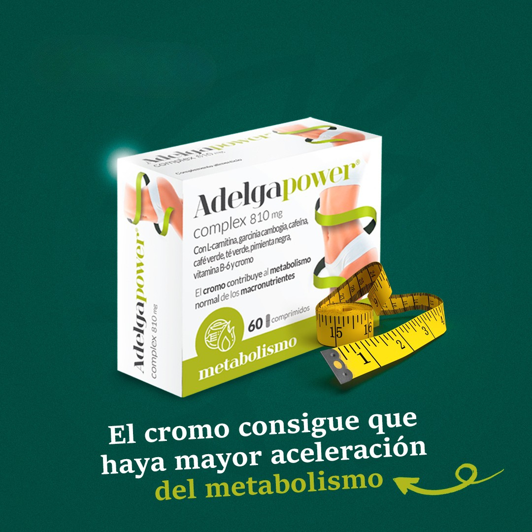 AdelgaPower Complex - Complemento para adelgazar con efecto quemagrasa 60 Cápsulas