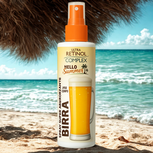 Spray Bronceador con Cerveza - 200ml