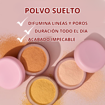 Polvo fijador con acabado mate (OFERTA 2X1)