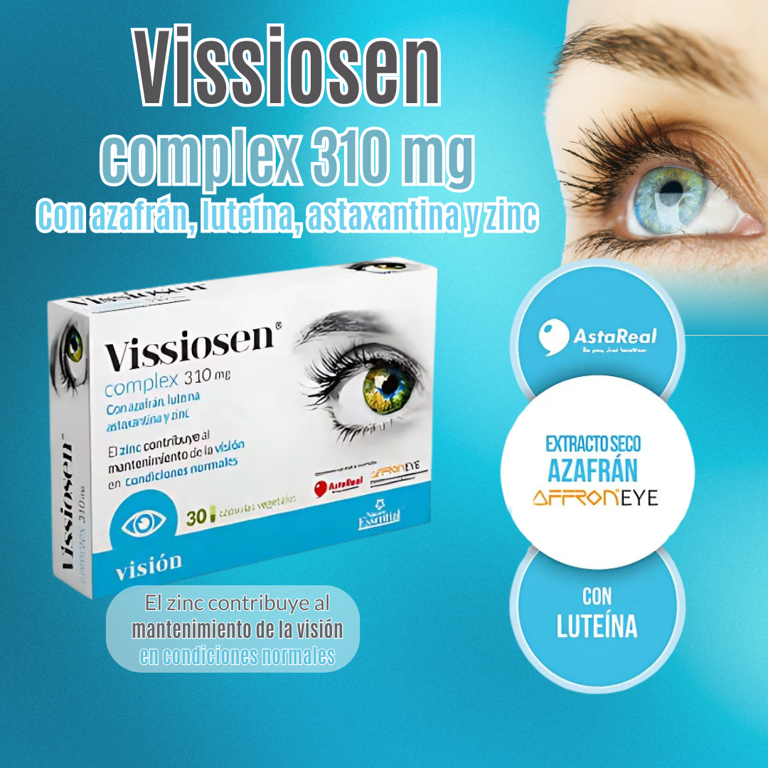 Vissiosen Complex Suplemento para el Mantenimiento de la Visión - 30 Cápsulas