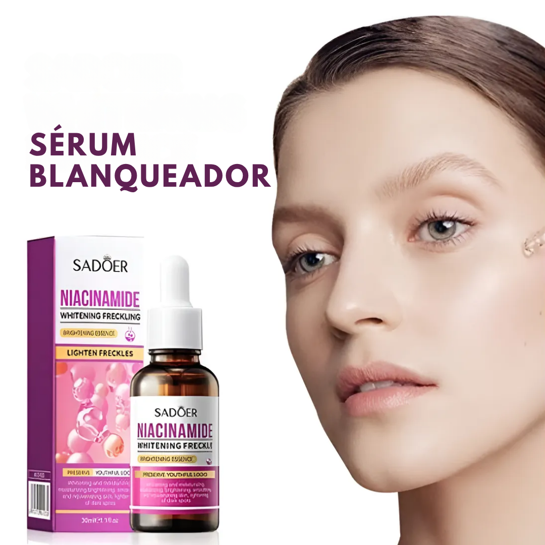 Serum Iluminador Blanqueador libre de parabenos e ideal para piel mixta a grasa de 30 ml – Sadoer (OFERTA 2x1)