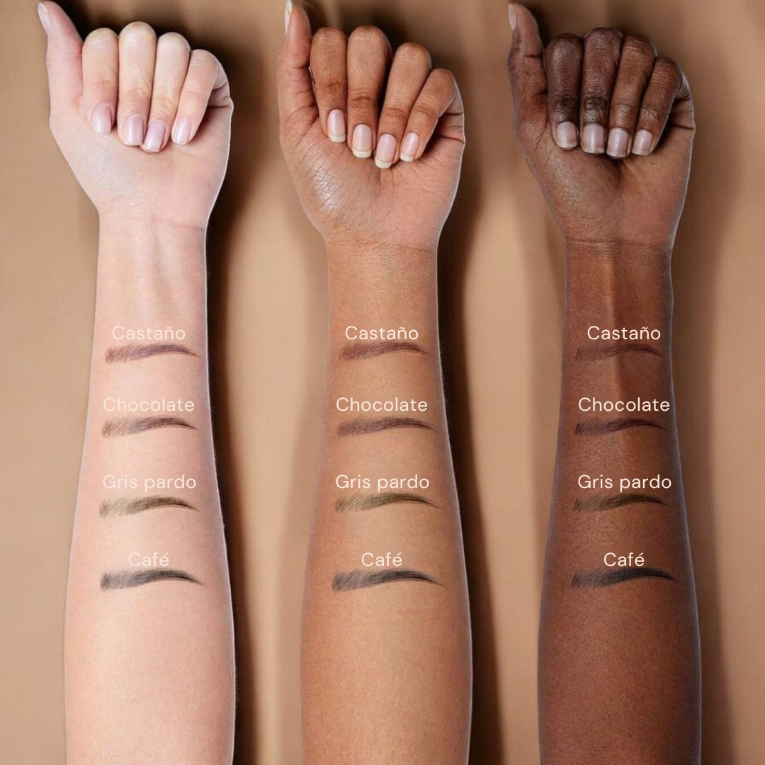 Marcador de cejas con punta de precisión para trazos naturales y definidos (OFERTA 2X1)