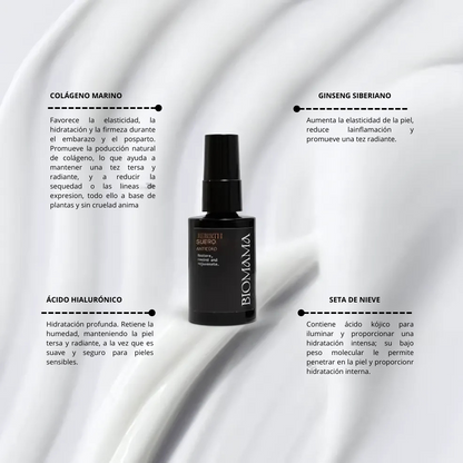 Serúm Antienvejecimiento con Péptidos de colágeno y Ácido hialurónico