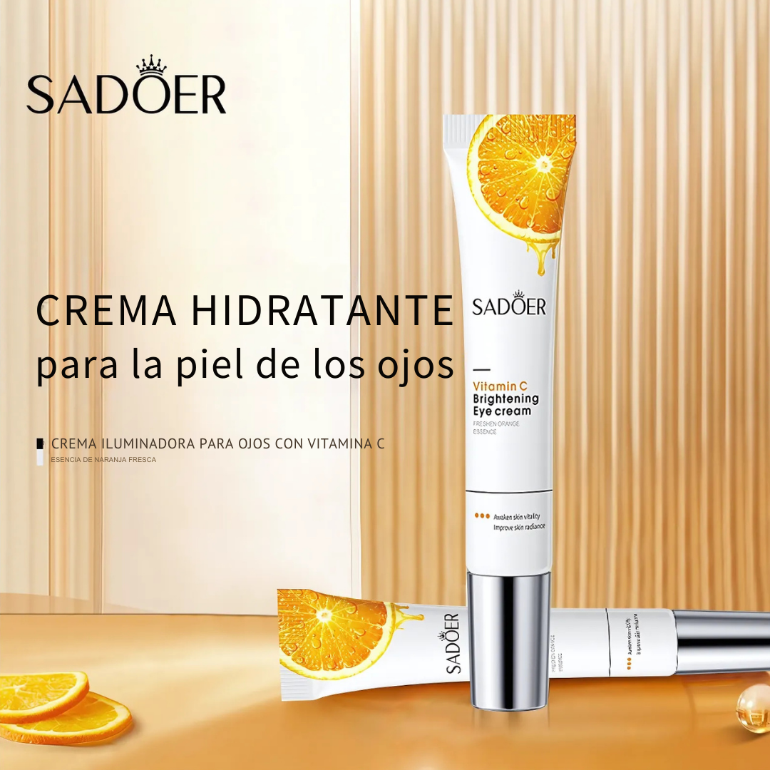 Contorno de Ojos Iluminador con Vitamina para Revitalizar y Aclarar tu Mirada (OFERTA 2X1)