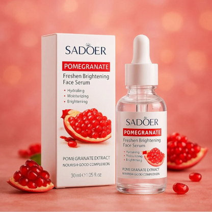 Serum Facial iluminadora refrescante de granada 30 ml. SADOER (OFERTA 2X1)