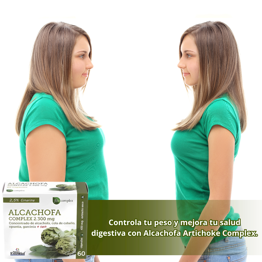 Alcachofa Complex 60 Cápsulas –  Suplemento para el Control Natural del Peso y Digestión®