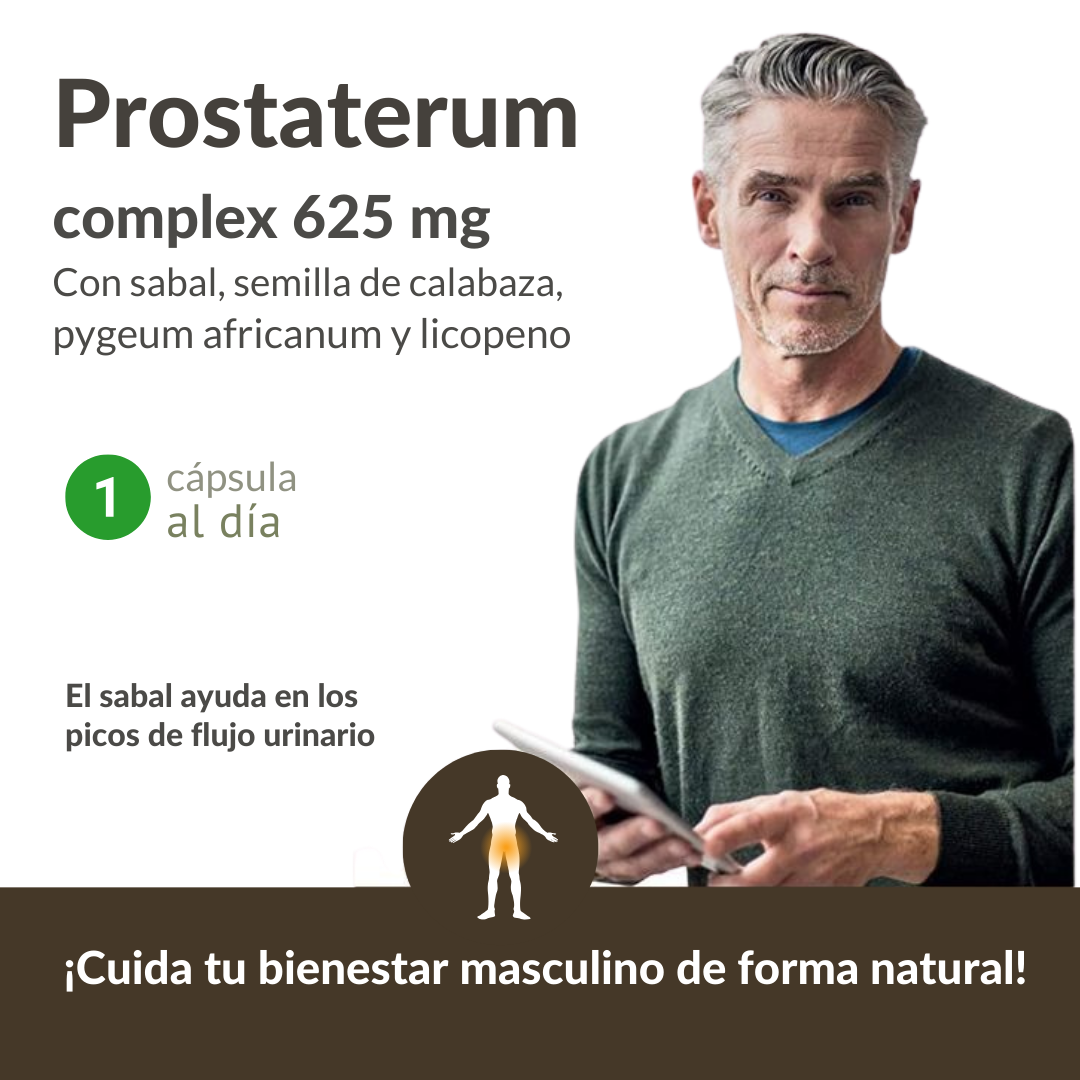 Prostaterum Complex Suplemento para el Bienestar Urinario y la Salud de la Próstata - 30 Cápsulas