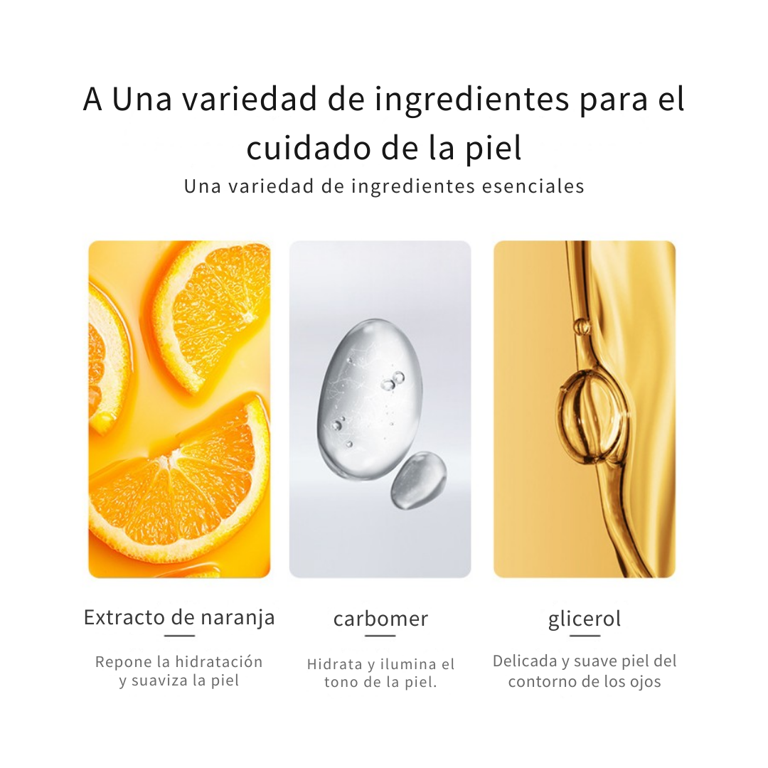 Contorno de Ojos Iluminador con Vitamina para Revitalizar y Aclarar tu Mirada (OFERTA 2X1)
