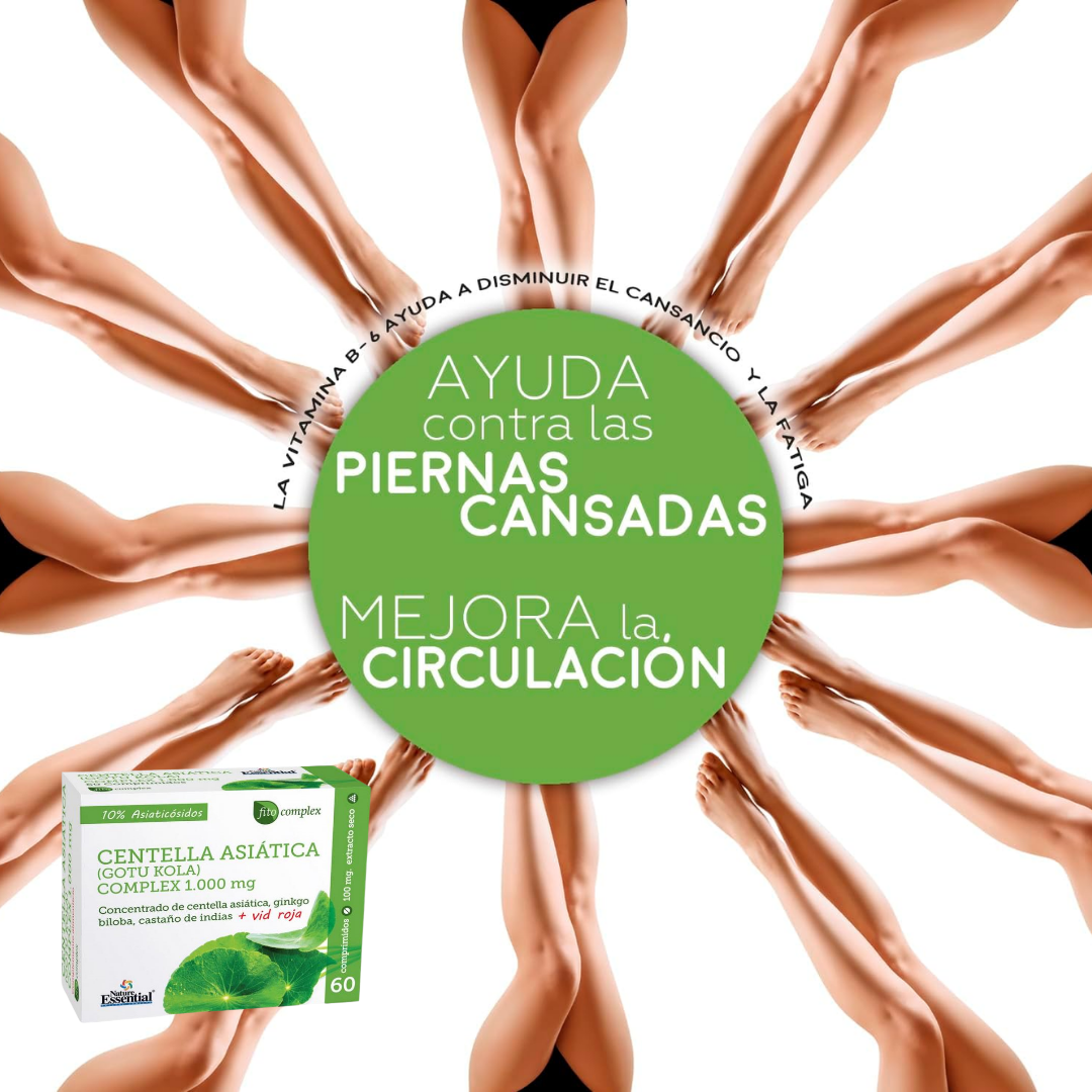 Suplemento de Centella Asiática Tu Apoyo para la Circulación y el Bienestar - 60 Cápsulas