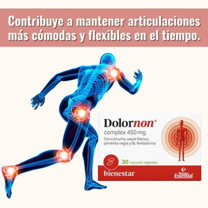 Dolornon Suplemento con Curcuminoides para el Alivio del Malestar Articular - 30 Cápsulas