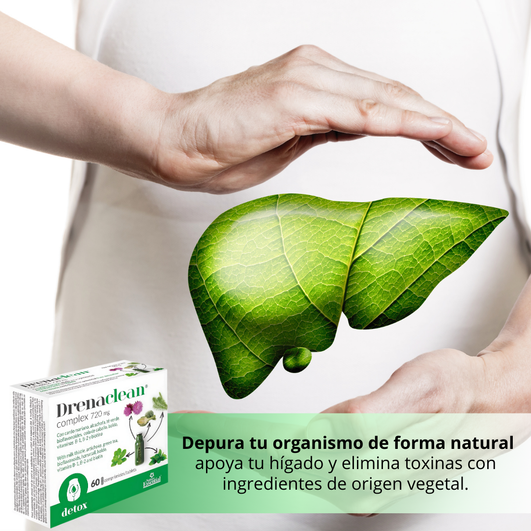 Drenaclean Complex Suplemento Depurativo con Cardo Mariano y Plantas Naturales - 60 Cápsulas