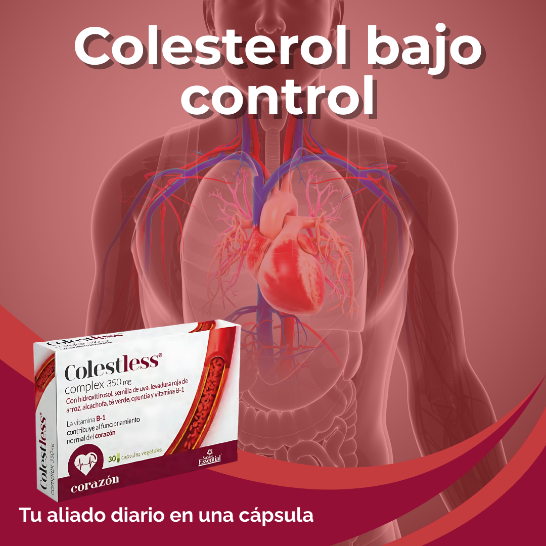 Colestless Complex un Apoyo Natural para el Bienestar Cardiovascular - 30 Cápsulas