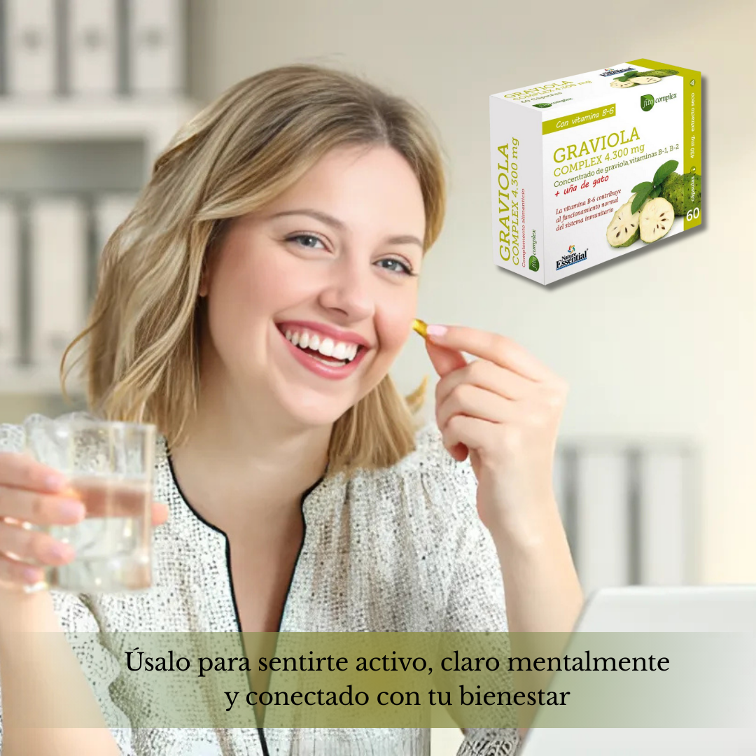 Suplemento de Graviola un Refuerzo Natural para el Sistema Inmune - 60 Cápsulas