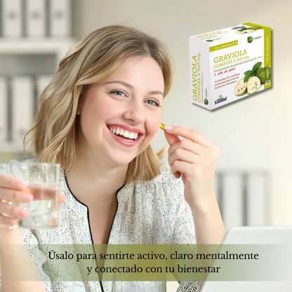 Suplemento de Graviola un Refuerzo Natural para el Sistema Inmune - 60 Cápsulas
