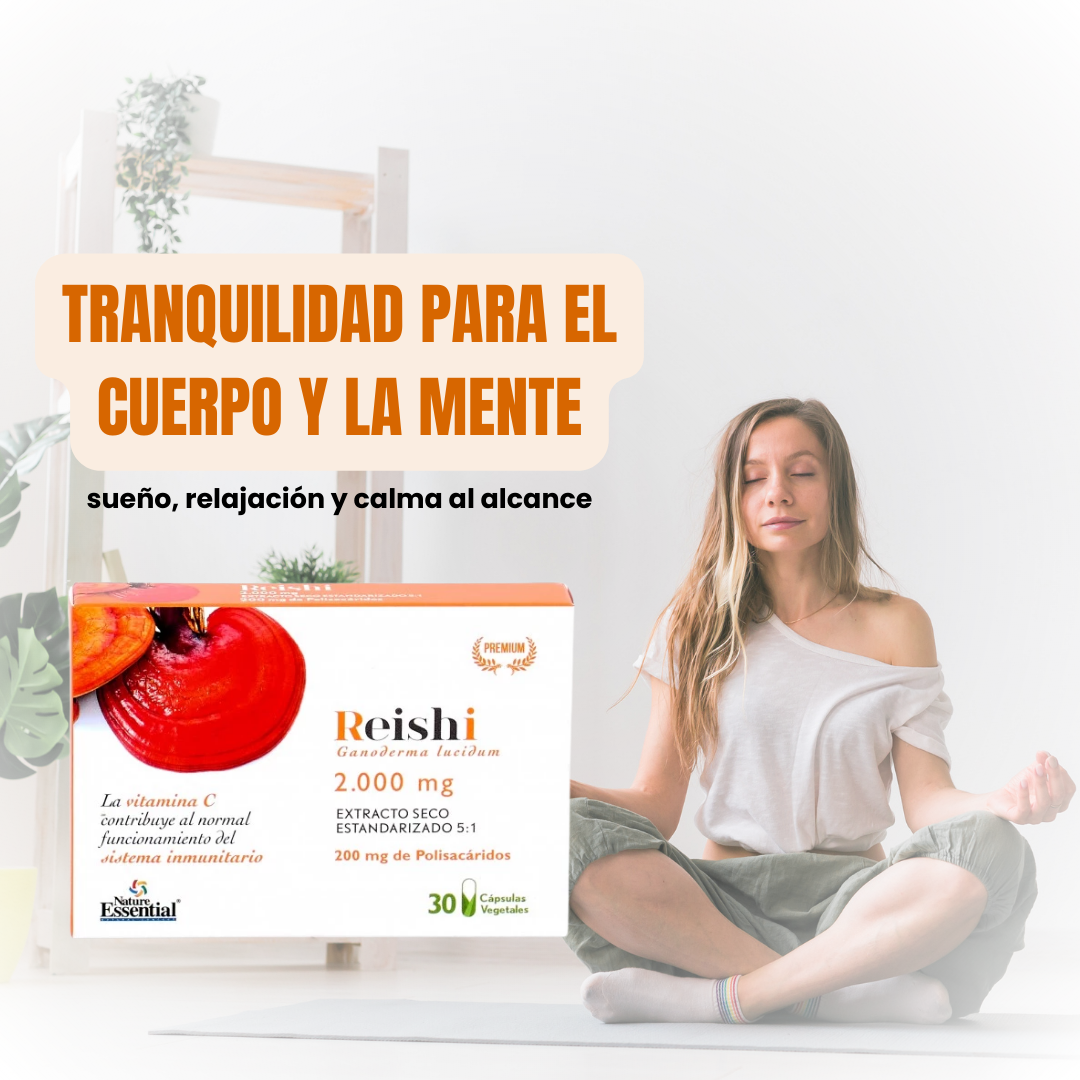 Reishi Sumplemento para la Vitalidad y el Bienestar - 30 Cápsulas