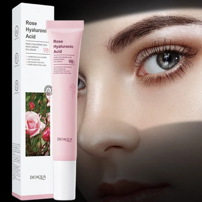 Contorno de Ojos Hidratante con Ácido Hialurónico y Extracto de Rosa (OFERTA 2X1)