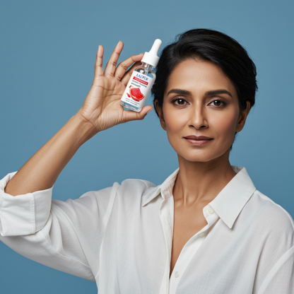 Serum Facial iluminadora refrescante de granada 30 ml. SADOER (OFERTA 2X1)