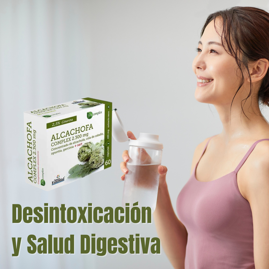 Alcachofa Complex 60 Cápsulas –  Suplemento para el Control Natural del Peso y Digestión®