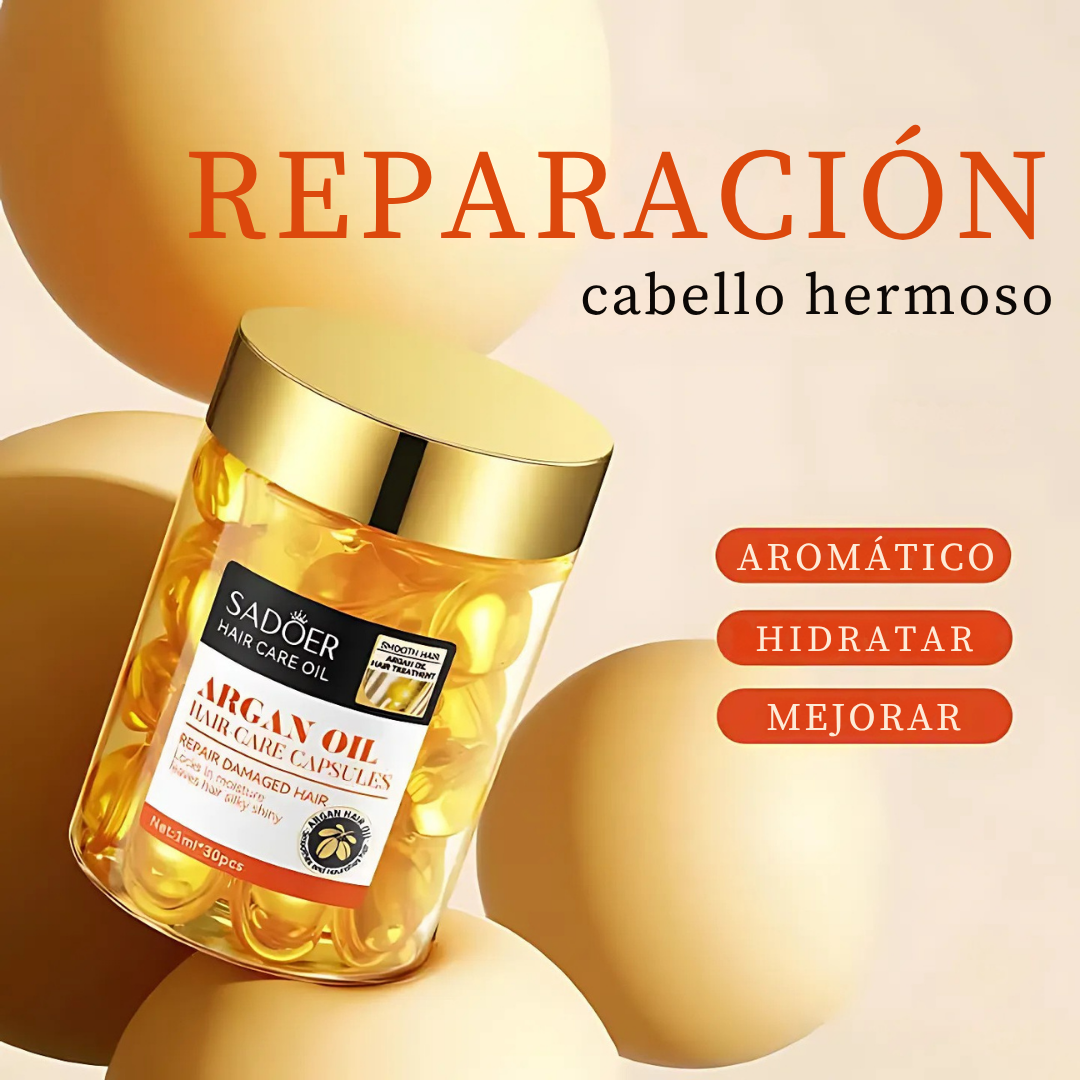 Aceite de Argan para Nutrir a Profundidad el Cabello 30ml - SADOER (OFERTA 2x1)