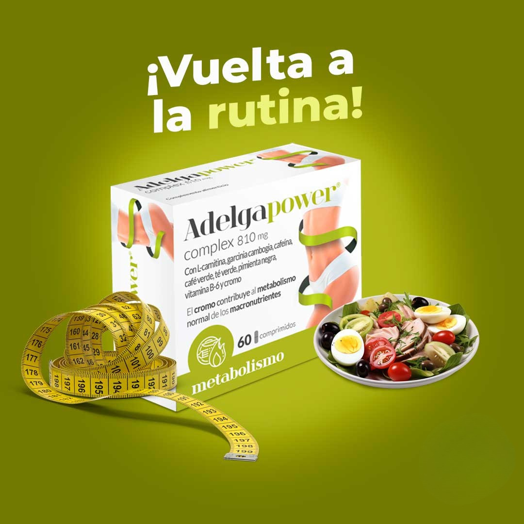 AdelgaPower Complex - Complemento para adelgazar con efecto quemagrasa 60 Cápsulas