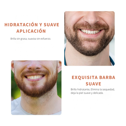 Sérum para Nutrir y Estimular el Crecimiento de la Barba 30ml  - SADOER (OFERTA 2x1)
