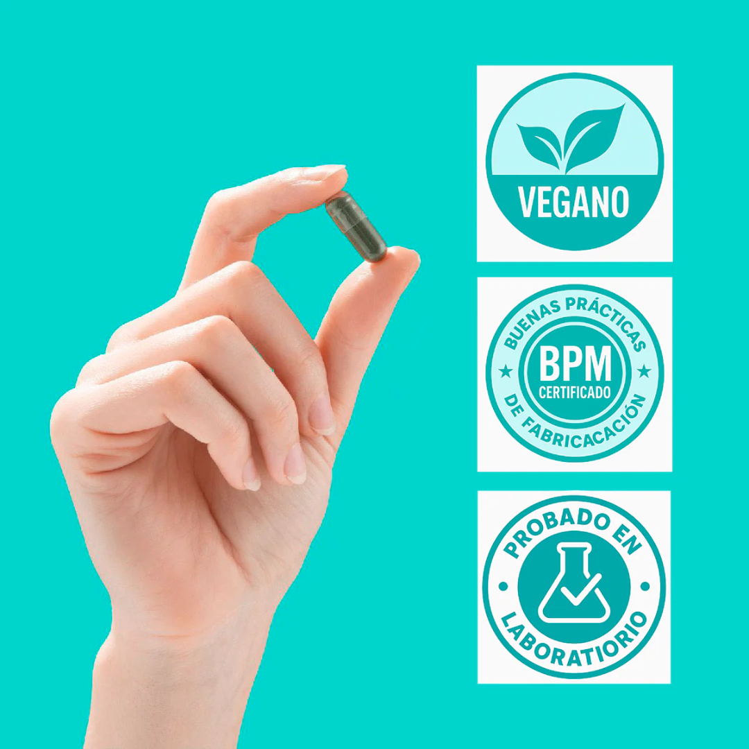 CÁPSULAS REFRESCANTES CON INGREDIENTES NATURALES PARA ELIMINAR EL MAL OLOR CORPORAL 30 CÁPSULAS