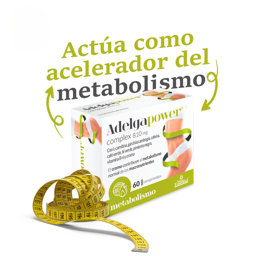 AdelgaPower Complex - Complemento para adelgazar con efecto quemagrasa 60 Cápsulas