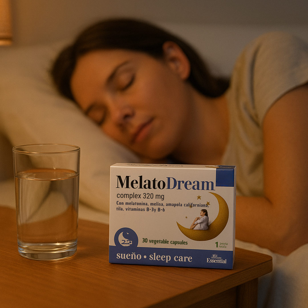 Melatodream 30 Cápsulas – Tu Aliado Natural para un Sueño Reparador