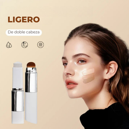 Base de maquillaje ligera en barra de dos cabezales (OFERTA 2X1)