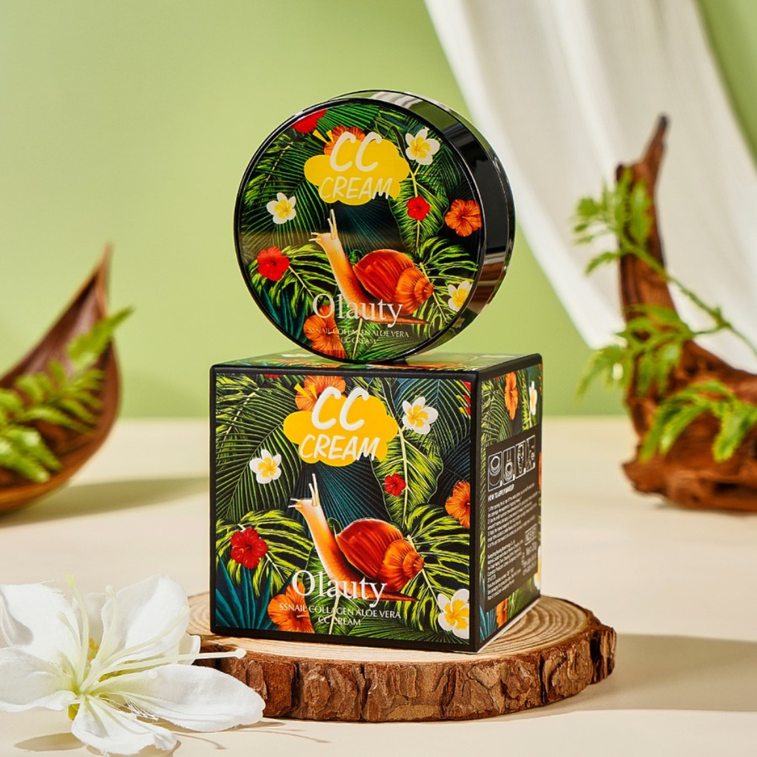 MOISTURE CUSHION™ Base de Maquillaje CC Colágeno de Caracol(OFERTA 2X1)