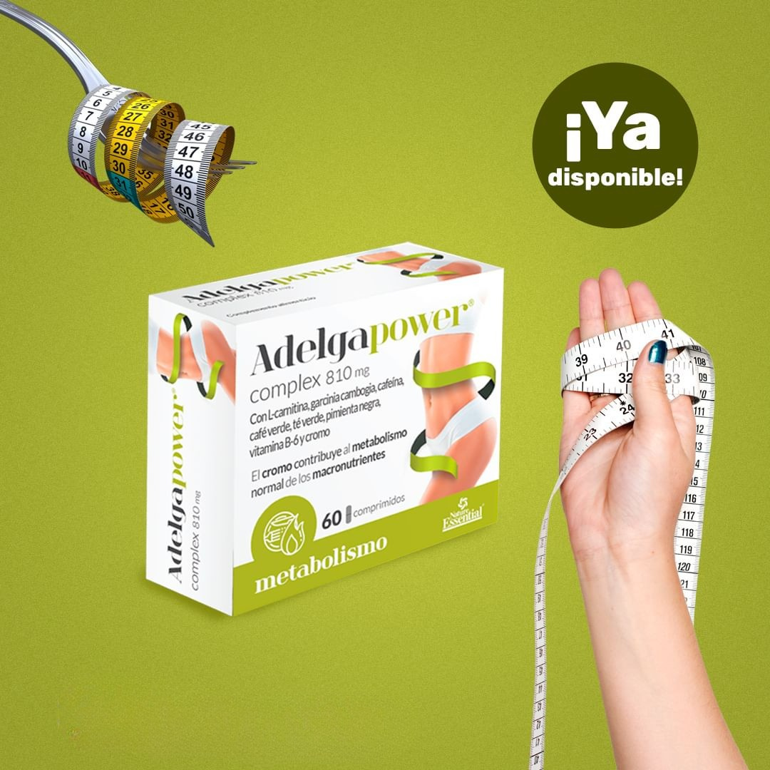 AdelgaPower Complex - Complemento para adelgazar con efecto quemagrasa 60 Cápsulas