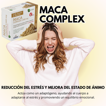 Suplemento Maca Complex para la Vitalidad Deseo y Equilibrio Natural – 60 cápsulas vegetales