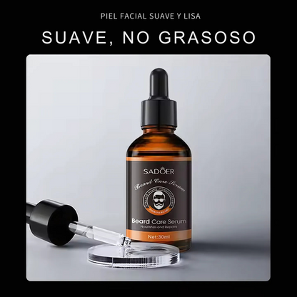 Sérum para Nutrir y Estimular el Crecimiento de la Barba 30ml  - SADOER (OFERTA 2x1)