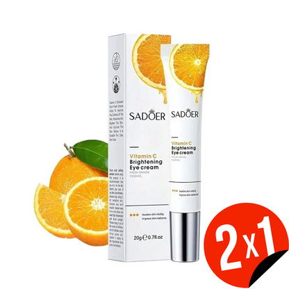 Contorno de Ojos Iluminador con Vitamina para Revitalizar y Aclarar tu Mirada (OFERTA 2X1)