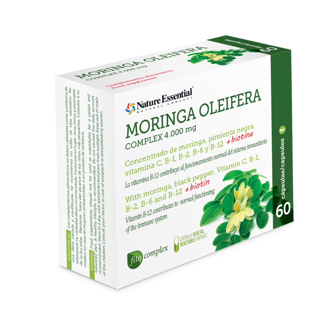 Suplemento de Moringa para el Refuerzo de tu Sistema Inmune - 60 Cápsulas vegetales
