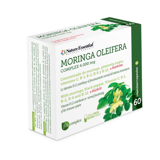Suplemento de Moringa para el Refuerzo de tu Sistema Inmune - 60 Cápsulas vegetales