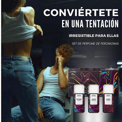 Imperator King™️ Set de 3 Perfumes Seductores (Oferta 2x1: 1 SET + 1 GRATIS)